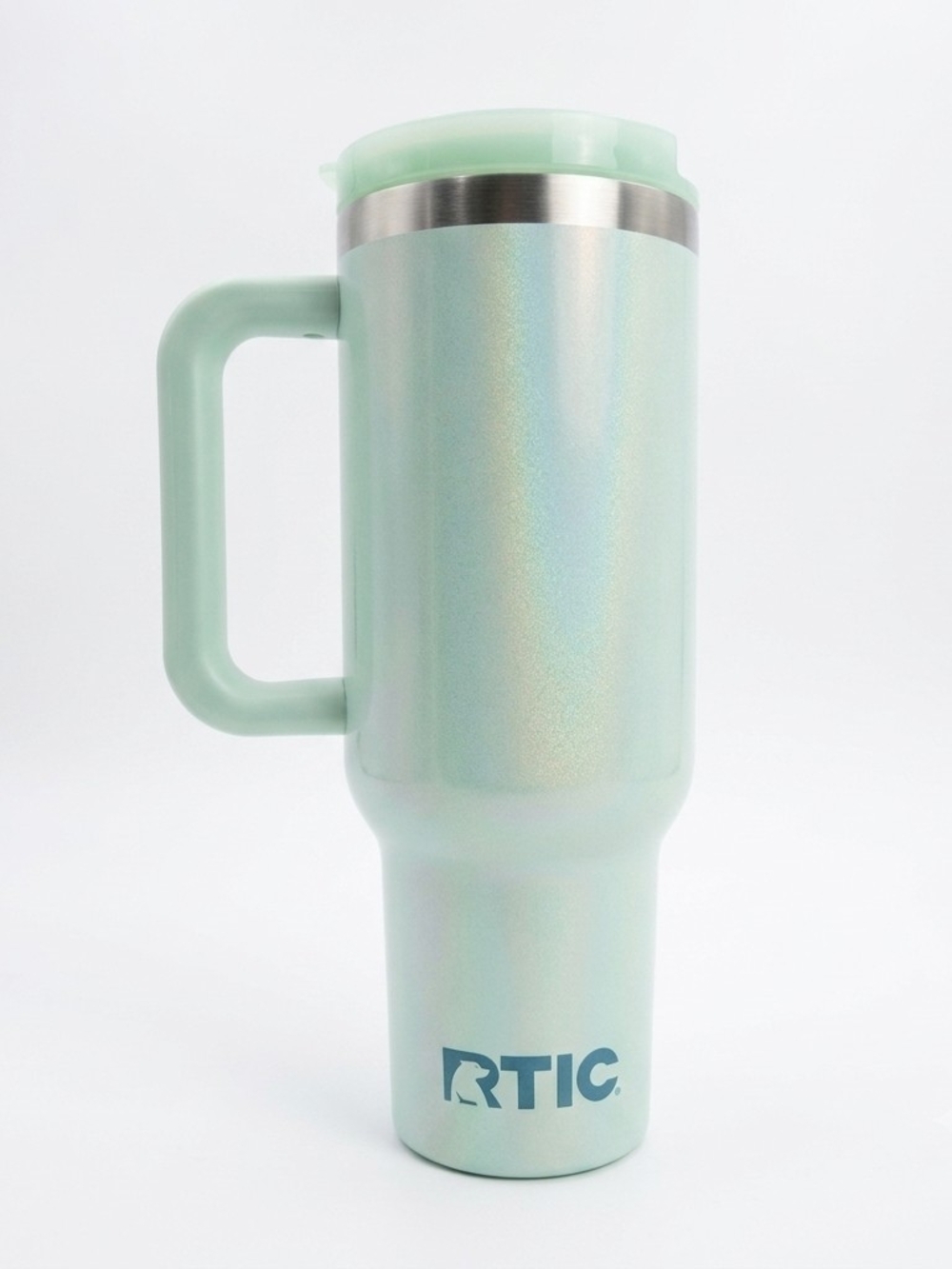 RTIC 40 oz Road Trip Tumbler Mint Iridescent Shimmer Ceramic Lined